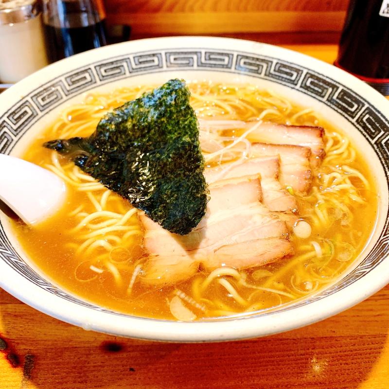 チャーシュー麺　魚介系(中華そば おかめ )