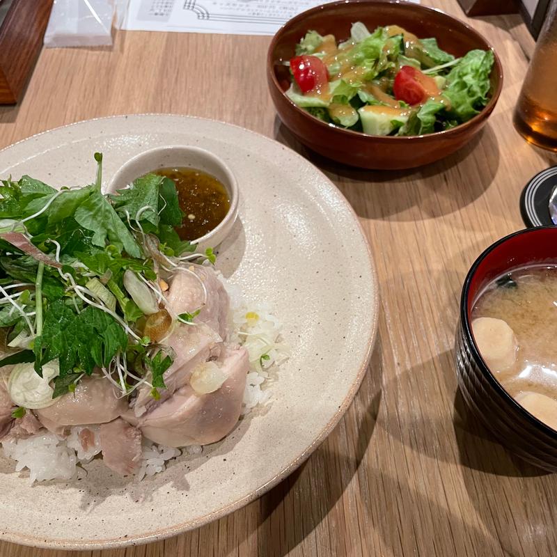 和風カオマンガイ(縁道食堂)