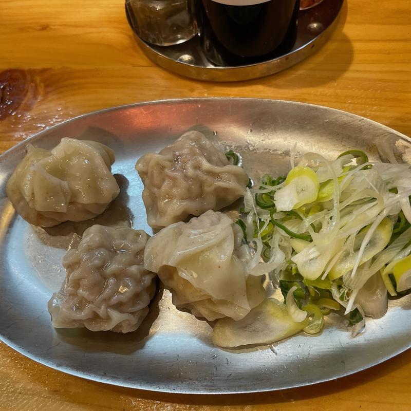 皿ワンタン(ラーメン チョンマゲ 大阪天六店)