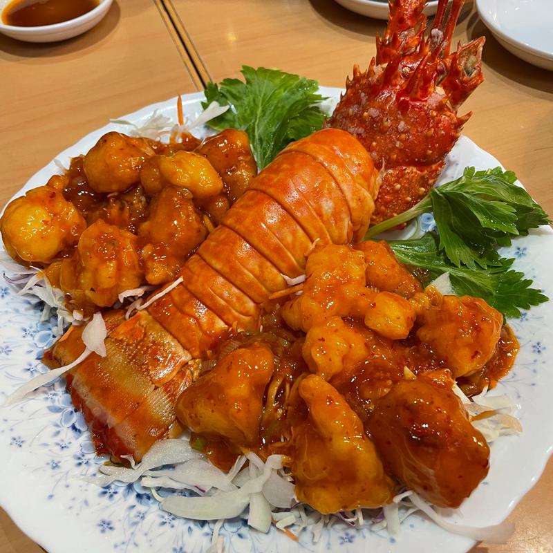 伊勢エビのチリソース(美膳房)