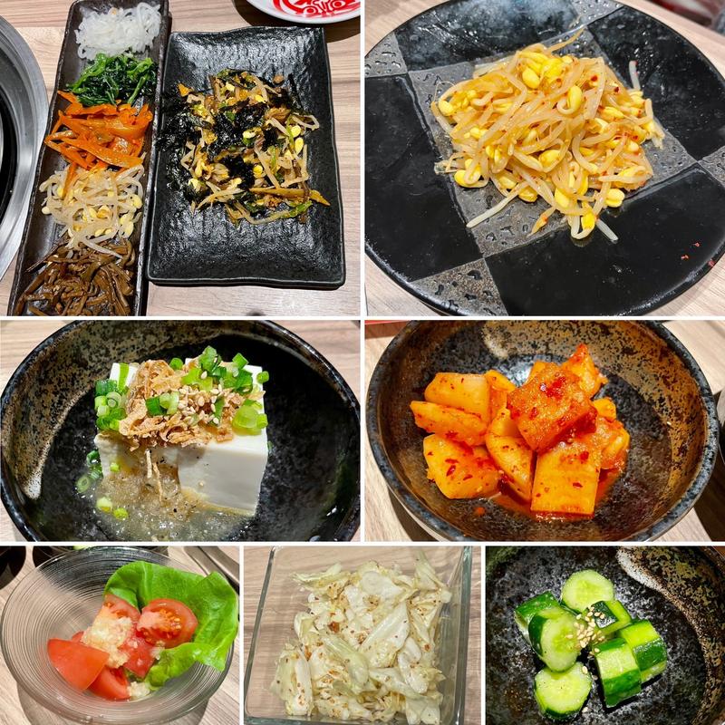 お手軽コース(サラダ・おつまみ)(国産牛焼肉くいどん 曳舟店)