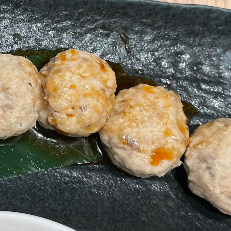 お手軽コース(牛タンつくね焼)(国産牛焼肉くいどん 曳舟店)