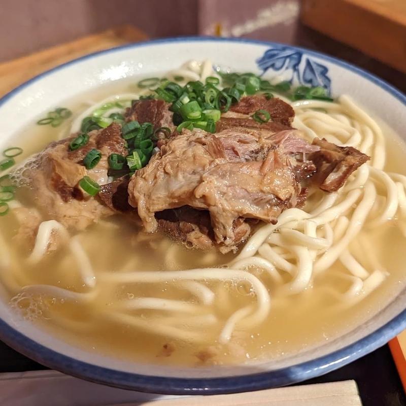 ソーキそば(みやら製麵)