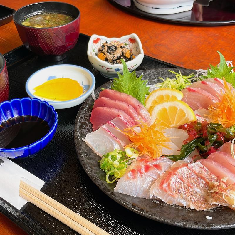 おさしみ定食(道の駅 紀伊長島マンボウ  )