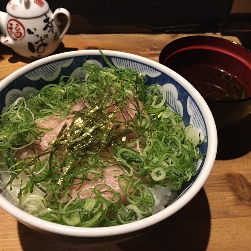 ねぎとろ丼(龍ノ蔵 天満天神店)