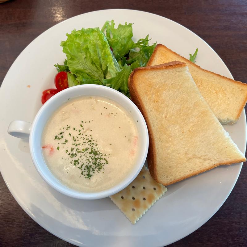 モーニングスーププレートセット(進々堂 北山店)