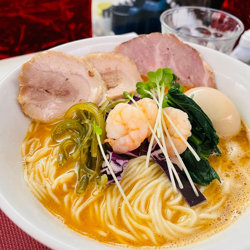 春の海老塩ラーメン(麺Louis)