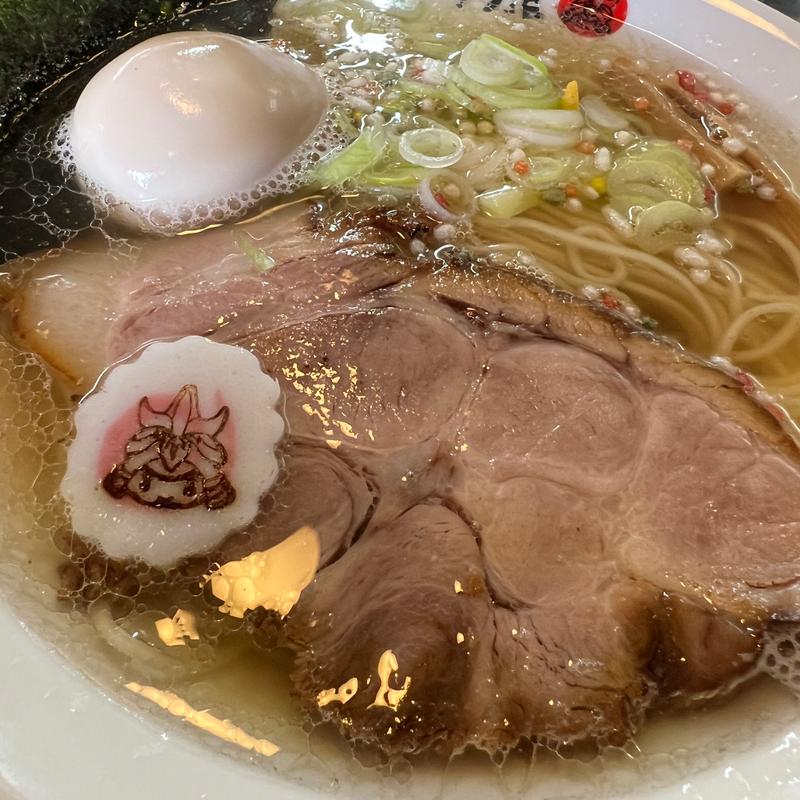 味玉塩ラーメン(自家製麺 ら～めん かり屋)
