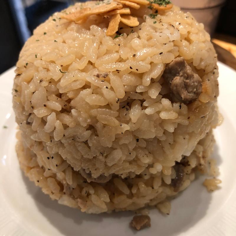 ガーリック・ライス(大盛り)(MALLORY PORK)