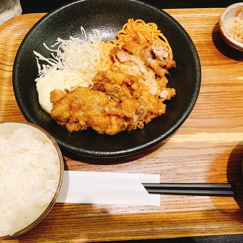 チキン南蛮定食(菊正宗 おみき茶屋)