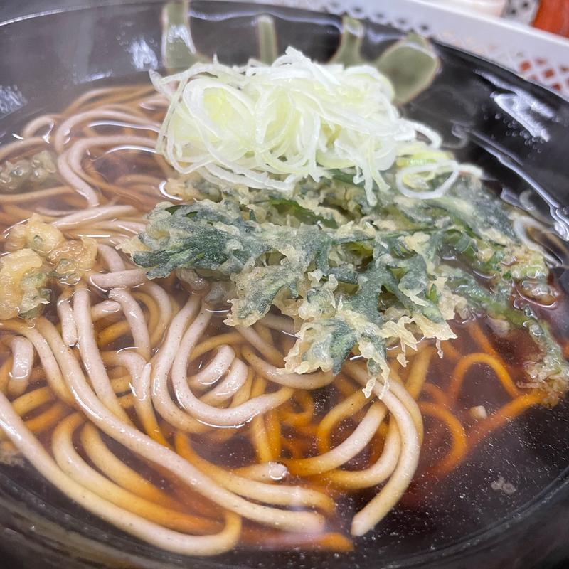 春菊そば(山一)