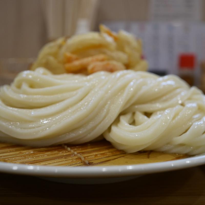 野菜のかき揚げセット(上を向いて)