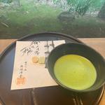 お抹茶と落雁(休耕庵)