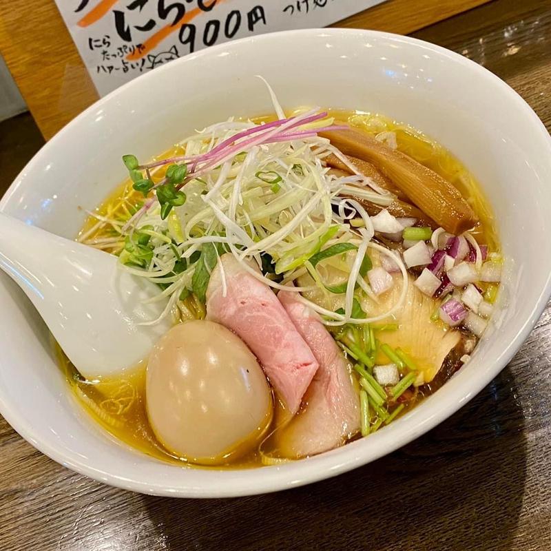 鶏塩そば＋貝出汁(麺屋 信成)