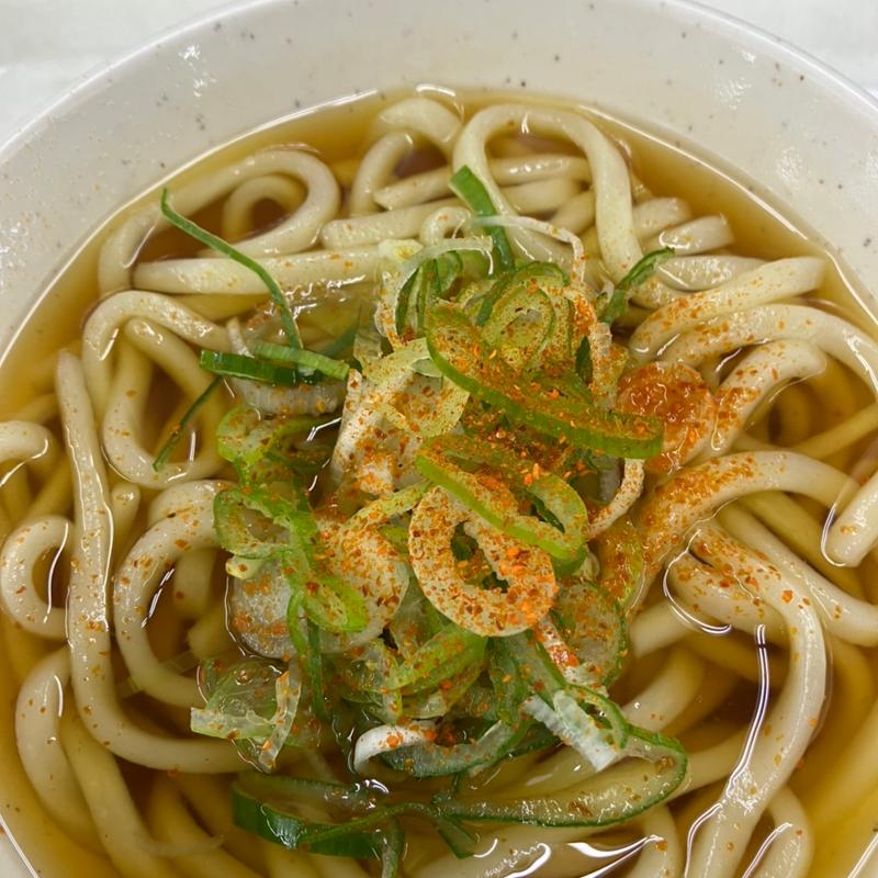 かけうどん(札幌市役所地下食堂)