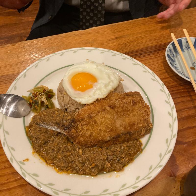 いわしカレー(宝山 いわし料理 大松 （ほうざん いわしりょうり だいまつ）)