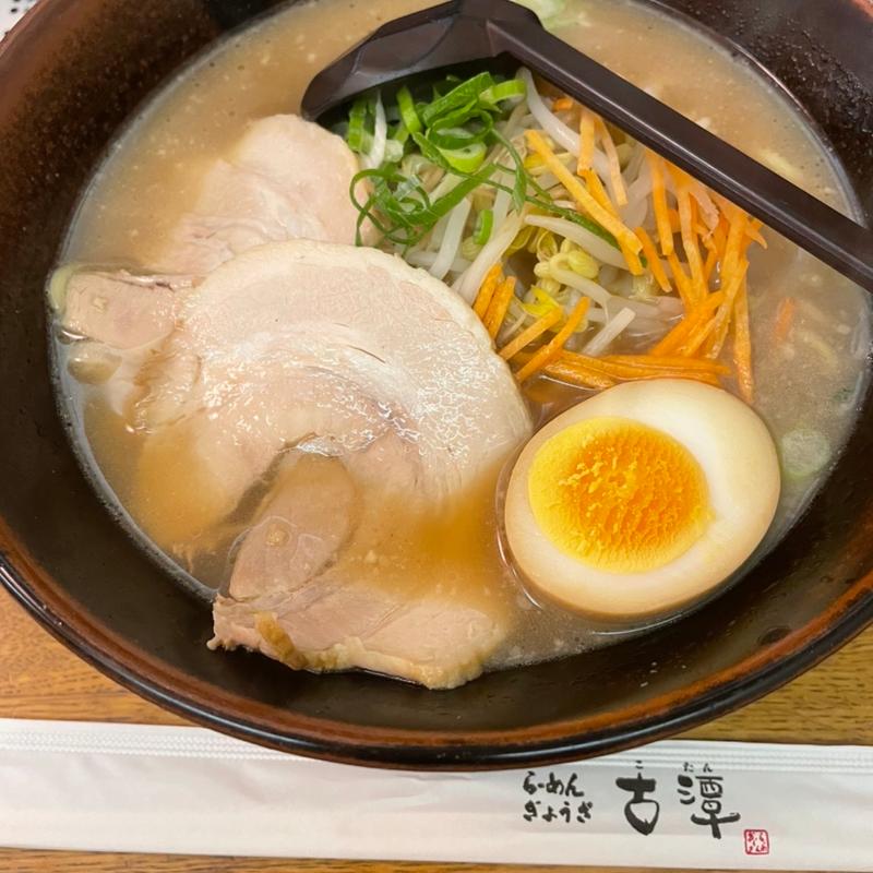 豚バラ古潭ラーメン(古潭ラーメン なんばウォーク中央店)