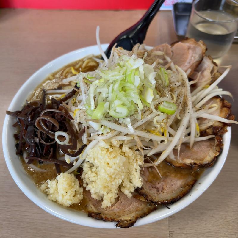 背脂味噌チャーシューメン スタミナスタイル(麺屋 花形)