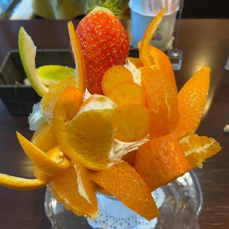 柑橘パフェ(フルーフ･デゥ･セゾン)