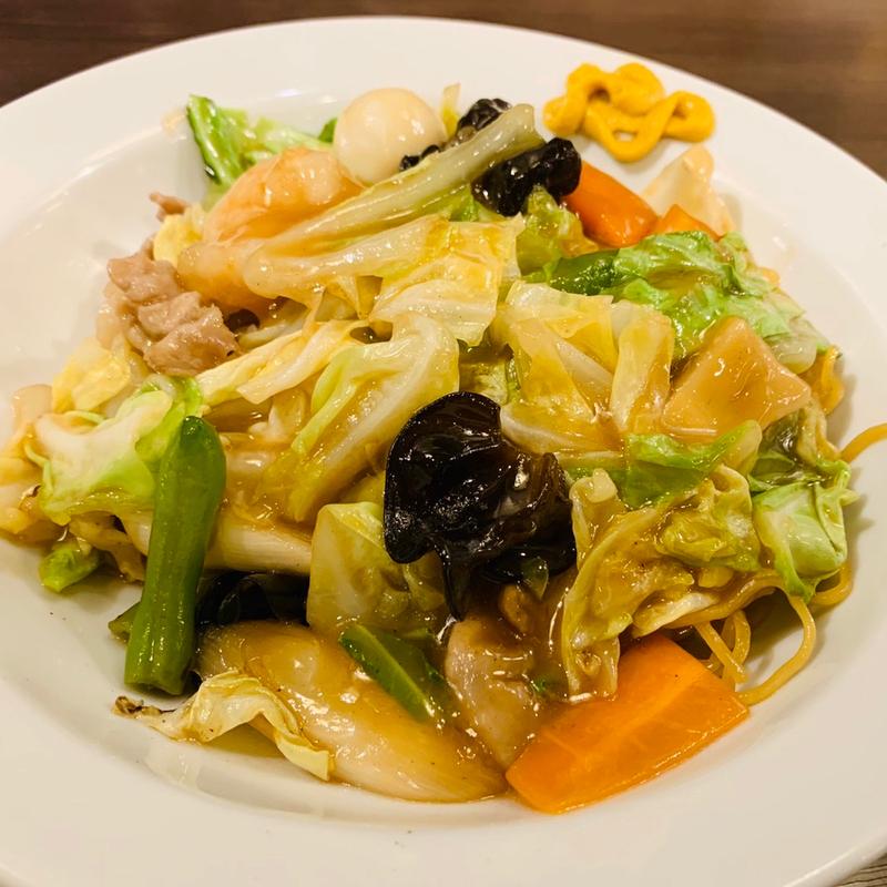 五目ヤキソバ(中華銘菜 餃子菜館 （【旧店名】中華銘菜 さいかん）)