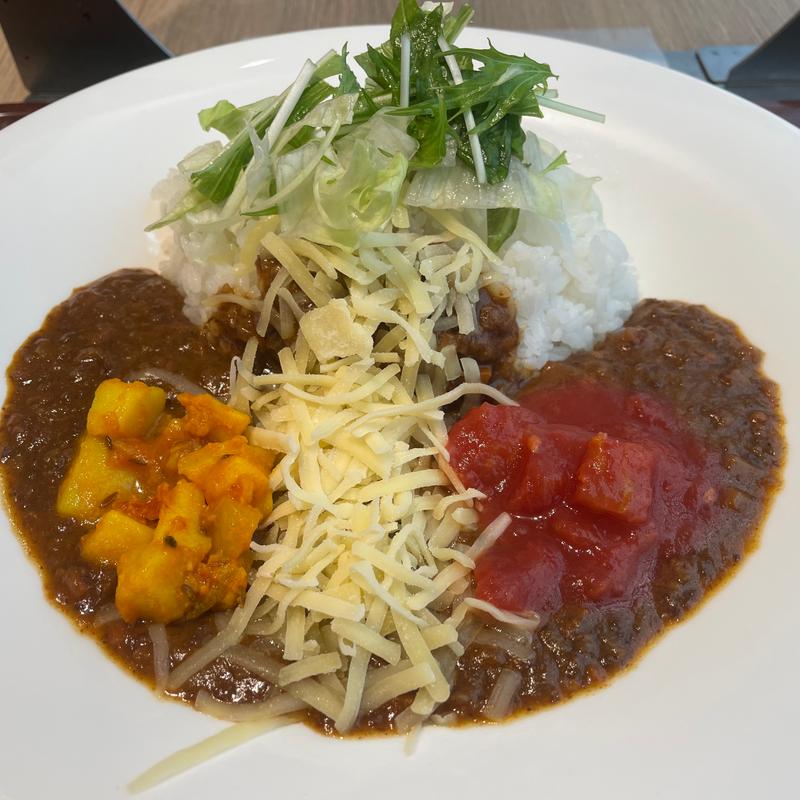 キーマカレー(カレーショップ C&Cダイニング)