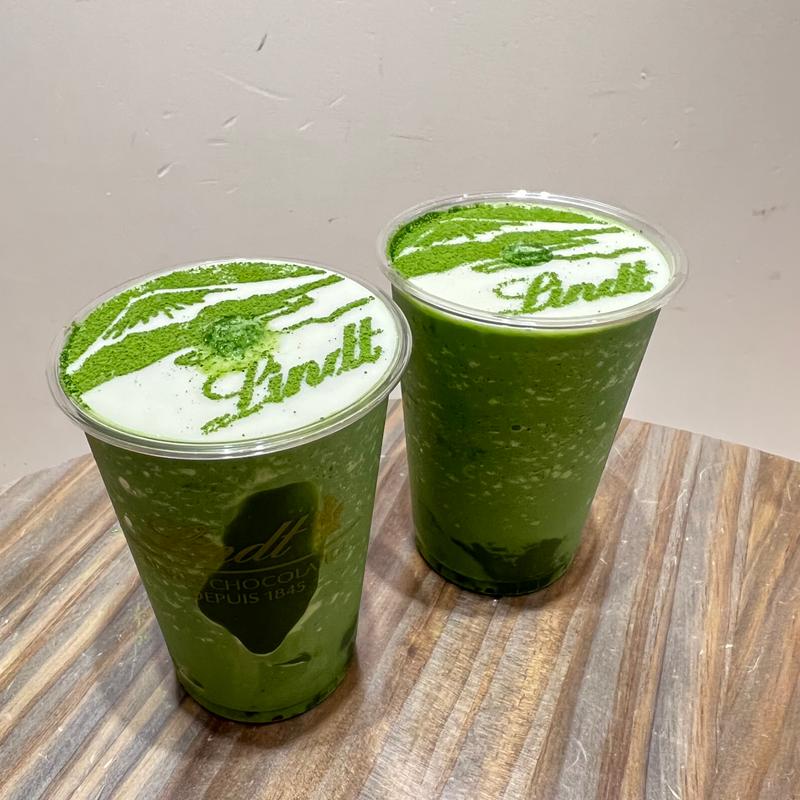 濃い天空の抹茶ショコラドリンク(リンツ ショコラ ブティック＆カフェ りんくうプレミアム・アウトレット店)