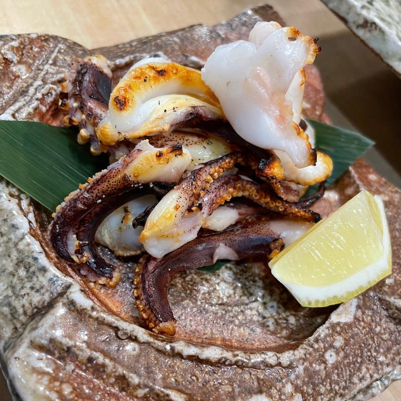 いかの塩焼き(酒蔵 森下)