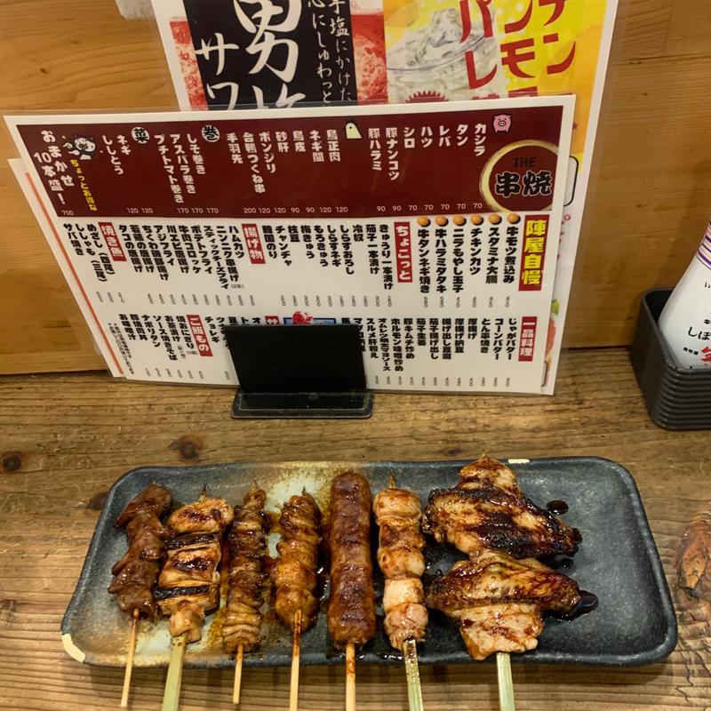 焼鳥（タレ）(酒道場 陣屋 大島本店)