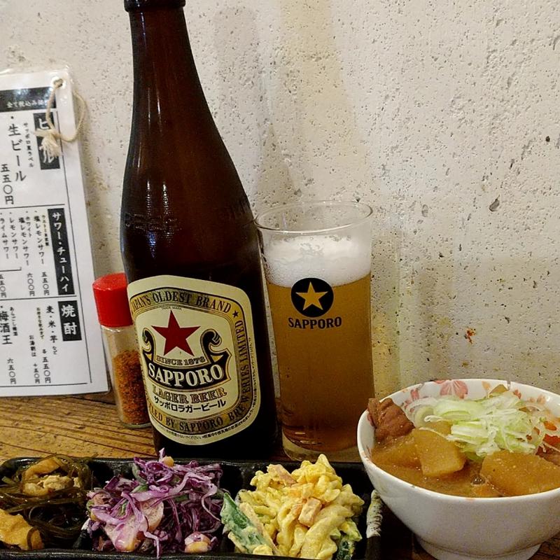 ちょいのみセット(煮込みとお惣菜スタンド ウエトミ)