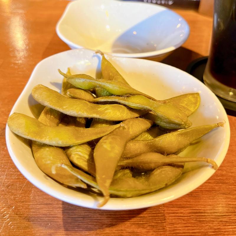 燻製えだ豆(麺屋 KEMURI)