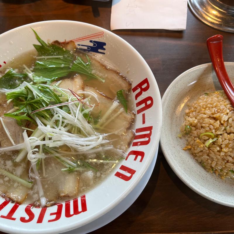 塩ラーメン+ミニチャーハンセット(ラーメン希望軒｜丹波篠山店)