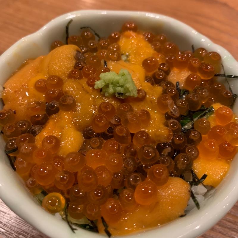 ウニとイクラのごはん(ひぐらし )