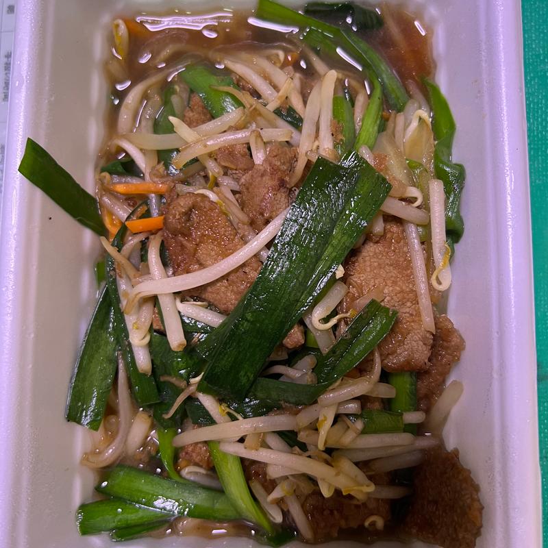 ニラレバ炒め(珍來 谷塚駅前店)