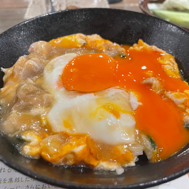 塚だまと地鶏の親子丼(鹿児島県霧島市 塚田農場 大井町店)