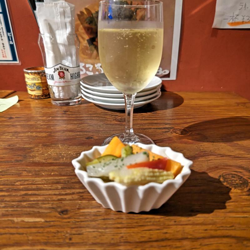 自家製ピクルス(野毛ビストロZIPスタンド)