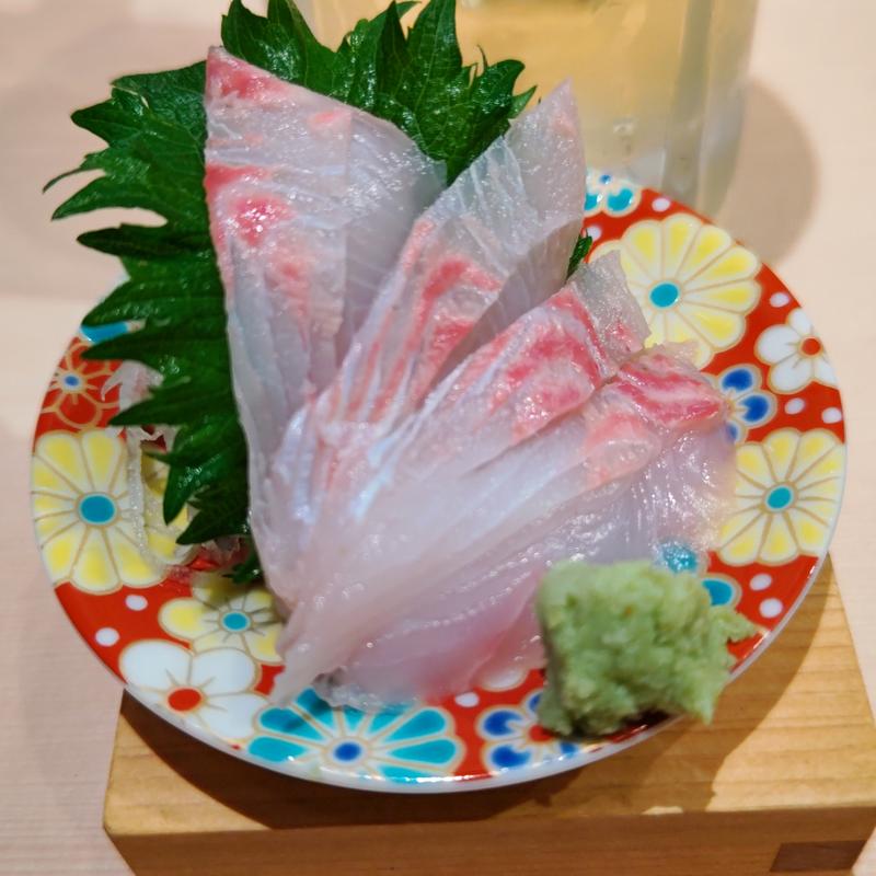 松皮カレイ(貝 刺身専門店 しらはら )