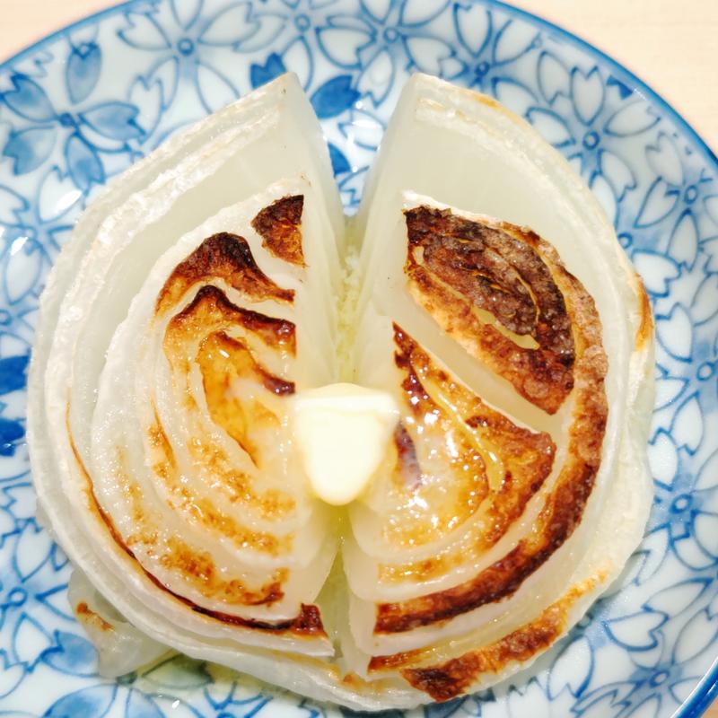 新たまねぎバター焼き(貝 刺身専門店 しらはら )