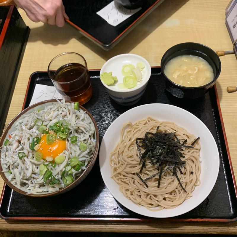 シラ玉丼セット(伊豆家 )