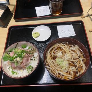 ねぎトロ丼セット(伊豆家 )