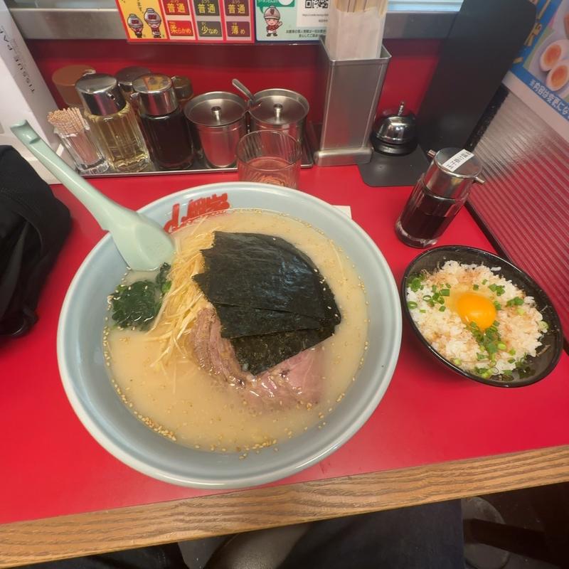 塩ネギチャーシュー麺(ラーメン山岡家秋田寺内店)