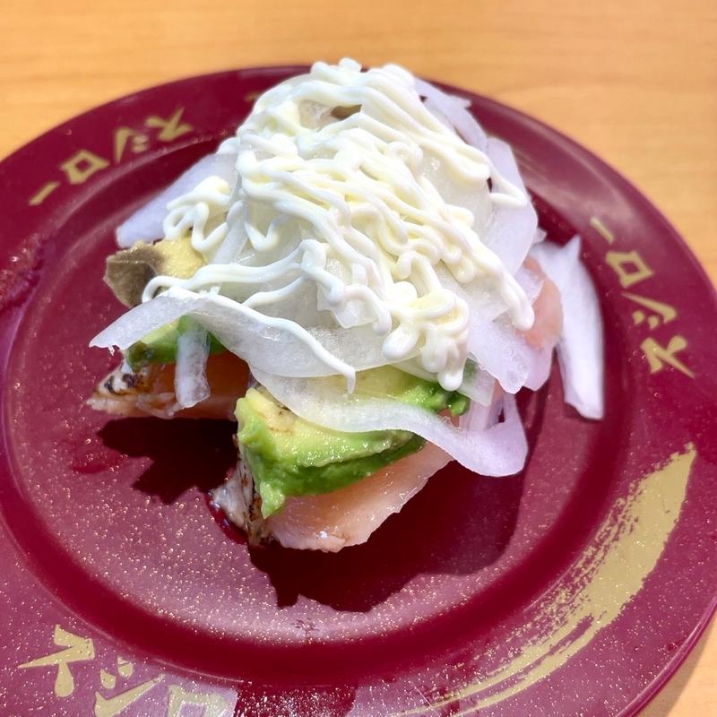 焼とろサーモンアボカド(スシロー 八千代高津店)