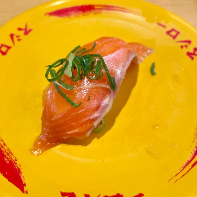 匠の漬け国産生サーモン(スシロー 八千代高津店)