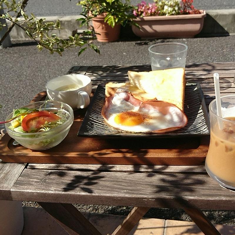 ハンバーグハムエッグ(Simon)