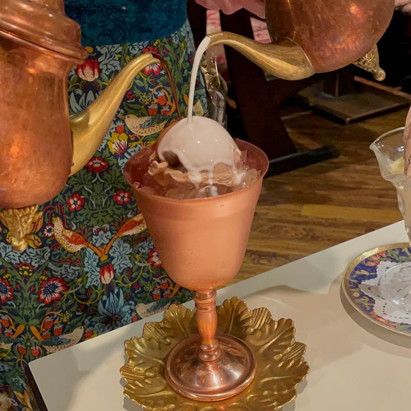 モカクリームオーレ(珈琲美学 アベ （ABE）)