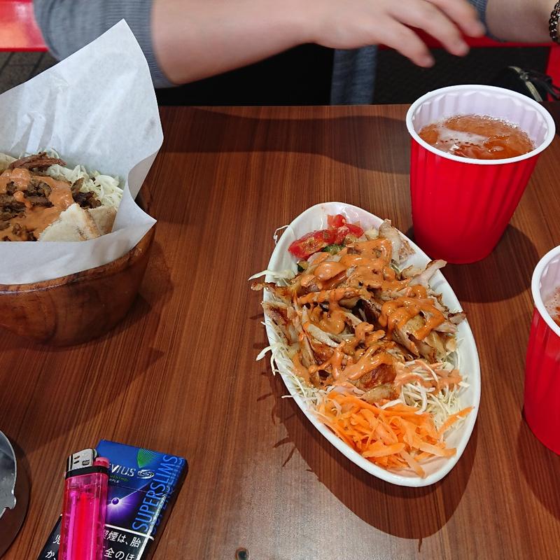 チキンケパブサンド(アメ横 Aslan Kebab

)