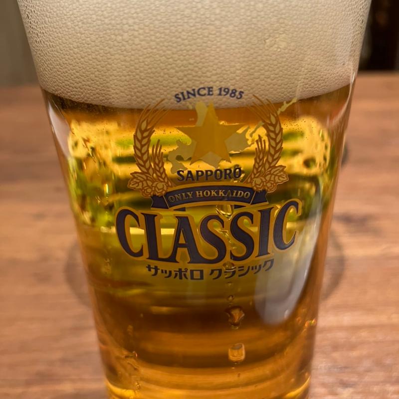 サッポロクラシック(道産小麦のパスタ屋さん ミールラウンジ)