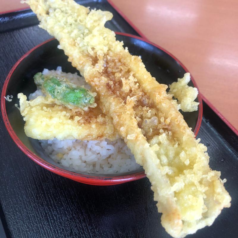 穴子イカ天丼(つか蕎麦 二俣川店)