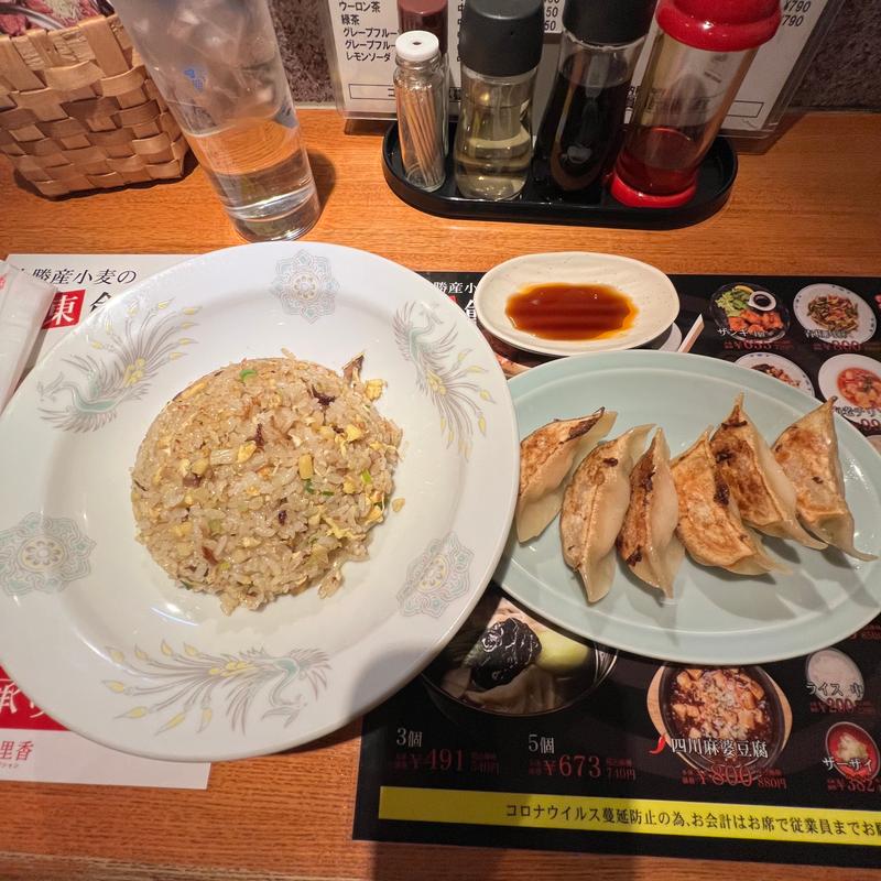 餃子　チャ-ハン(百里香 パイリシャン)