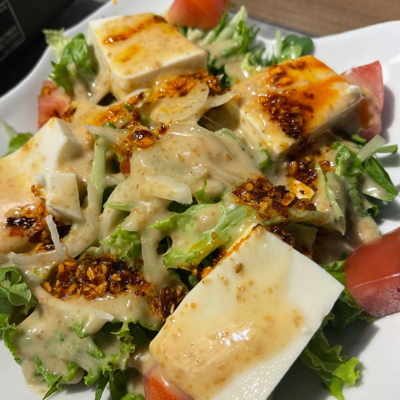 本日のサラダ(飛騨牛一頭買い 灯り家の「はなれ」)