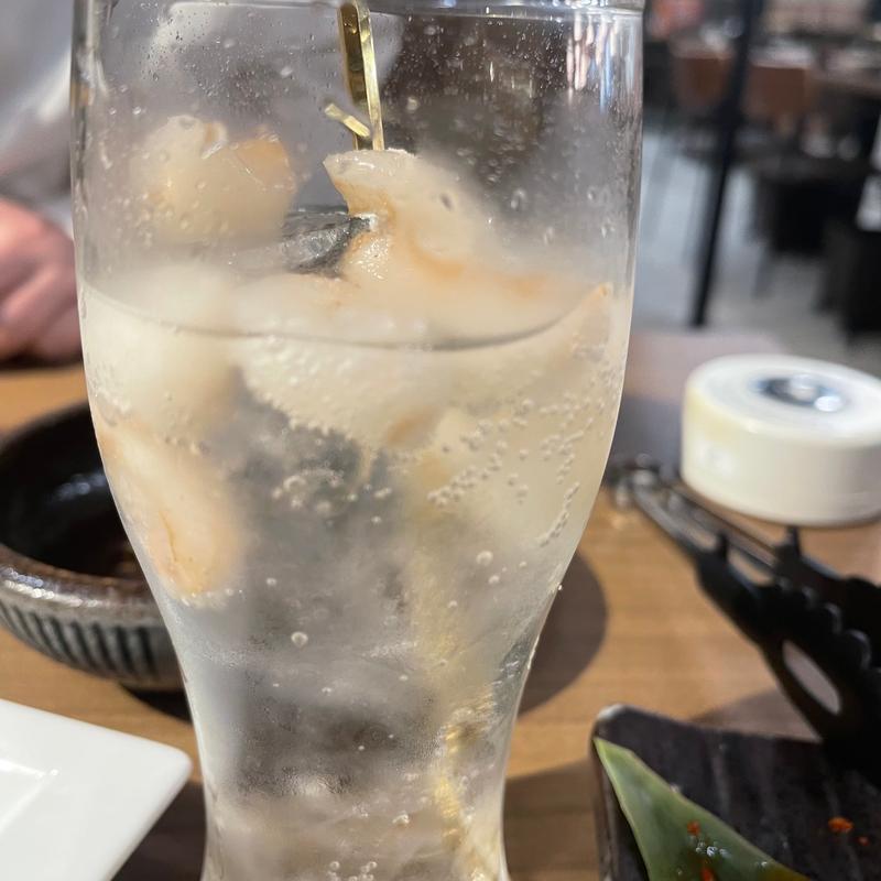 フローズンフルーツサワー 白桃(飛騨牛一頭買い 灯り家の「はなれ」)